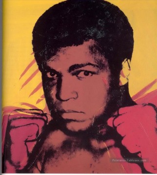 Muhammad Ali Andy Warhol Oil Paintings
